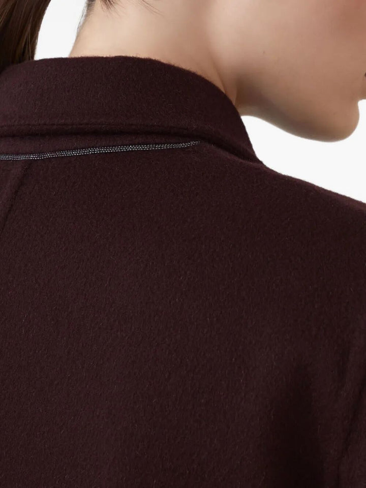 Brunello Cucinelli Double breasted & peacoat - Rosso | 511044da57cf5d1c1c533676de97123345461dbe