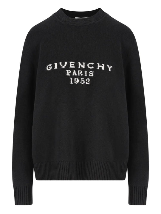 Pullover In Lana E Cachemire Con Givenchy Paris 1952