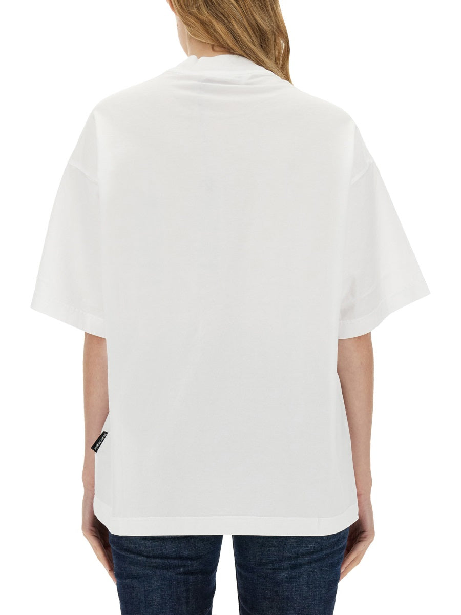 Palm Angels T shirt - Bianco | Wanan Luxury