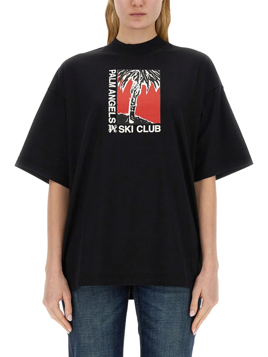 Palm Soft Fit T-Shirt Ski Club