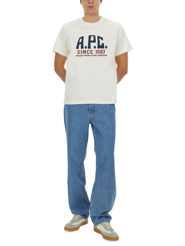 A.P.C. T shirt - Bianco | Wanan Luxury