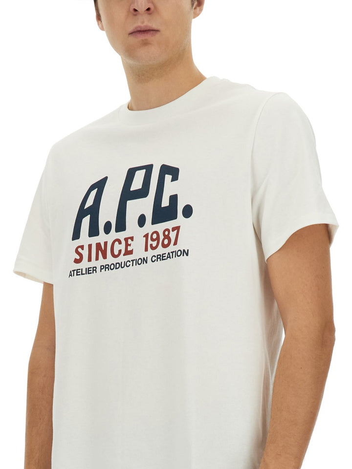 A.P.C. T shirt - Bianco | Wanan Luxury