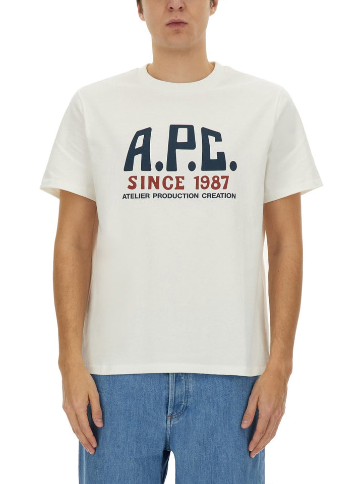 A.P.C. T shirt - Bianco | Wanan Luxury
