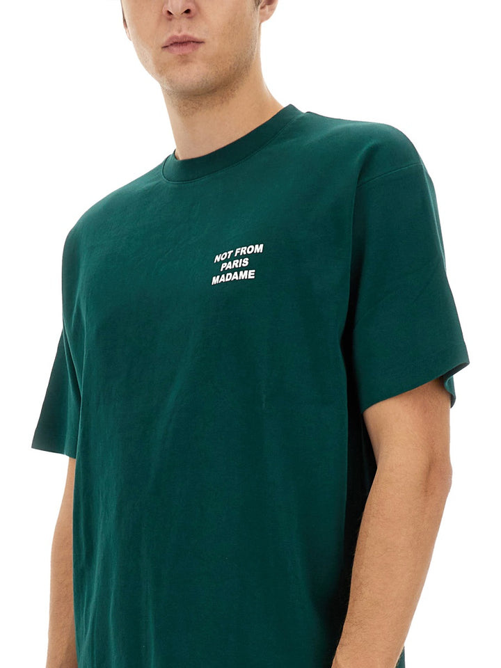 Drôle De Monsieur T shirt - Verde | Wanan Luxury