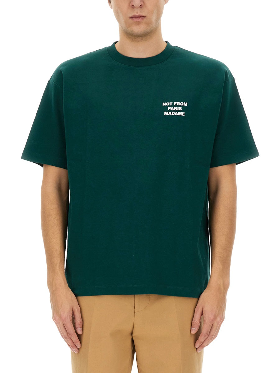 Drôle De Monsieur T shirt - Verde | Wanan Luxury
