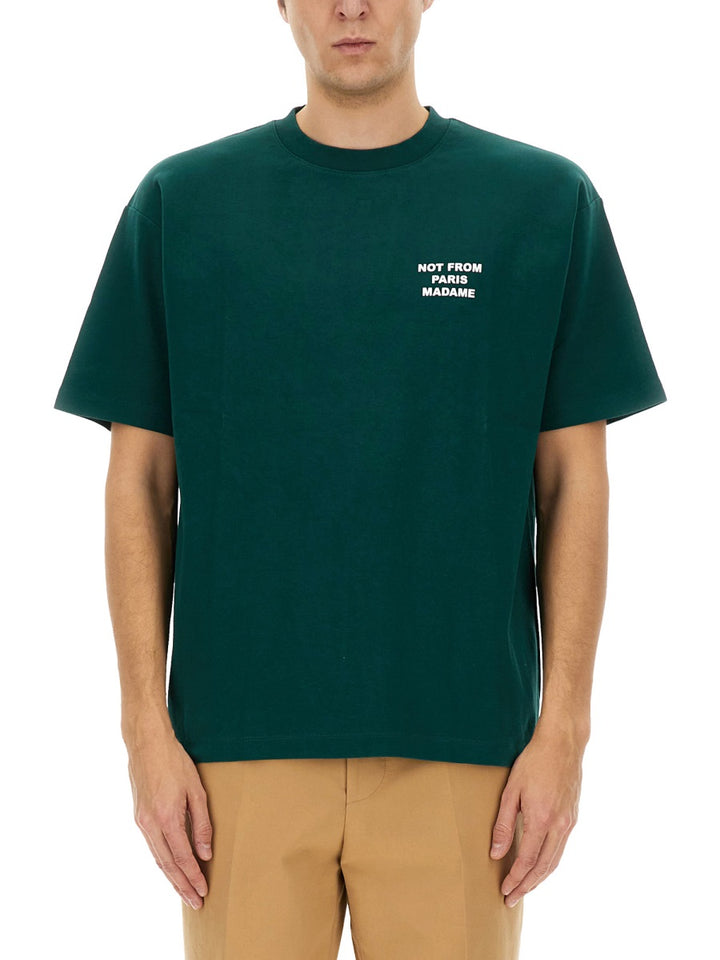 Drôle De Monsieur T shirt - Verde | Wanan Luxury