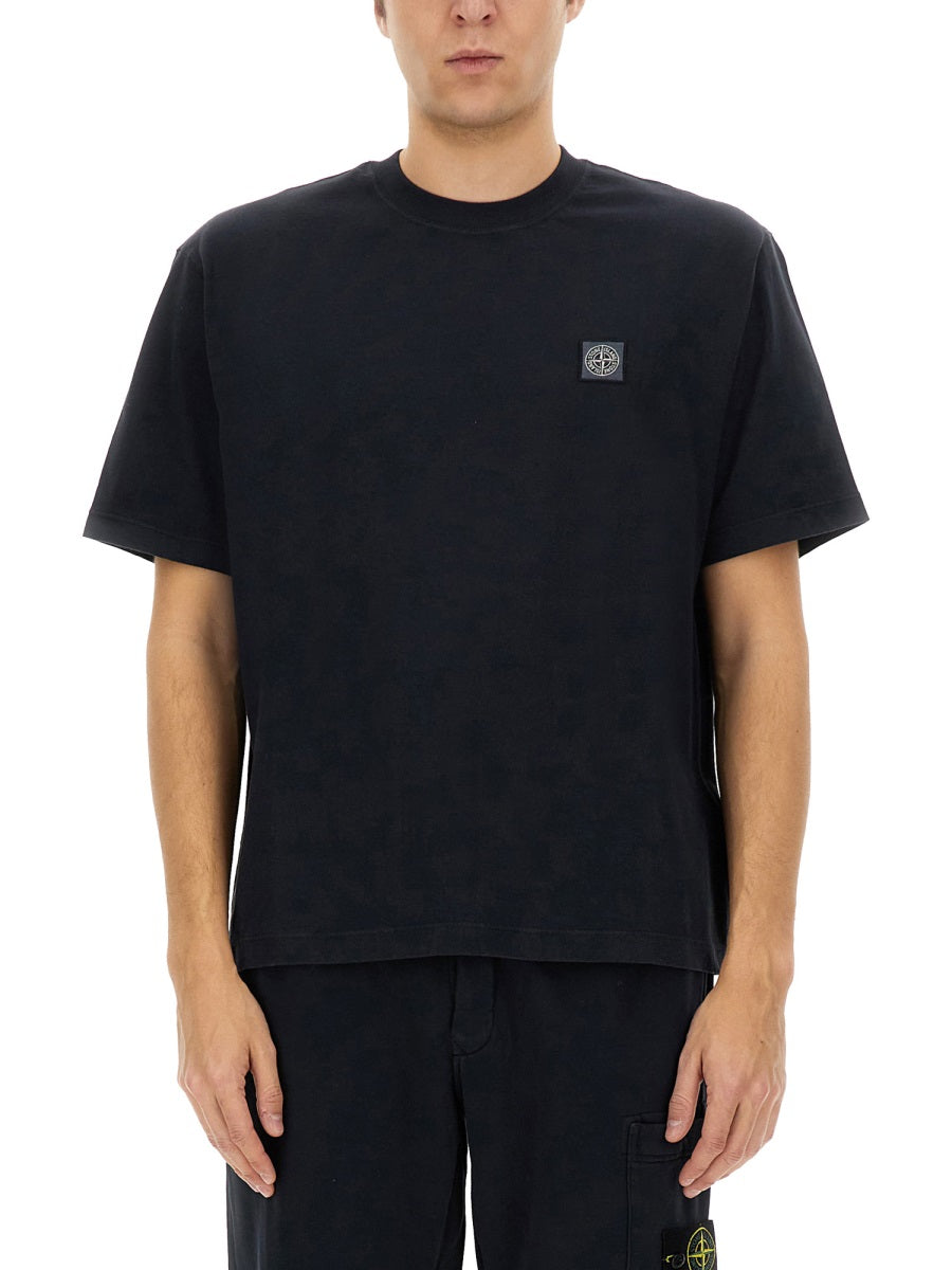 Stone Island T shirt - Blu | Wanan Luxury