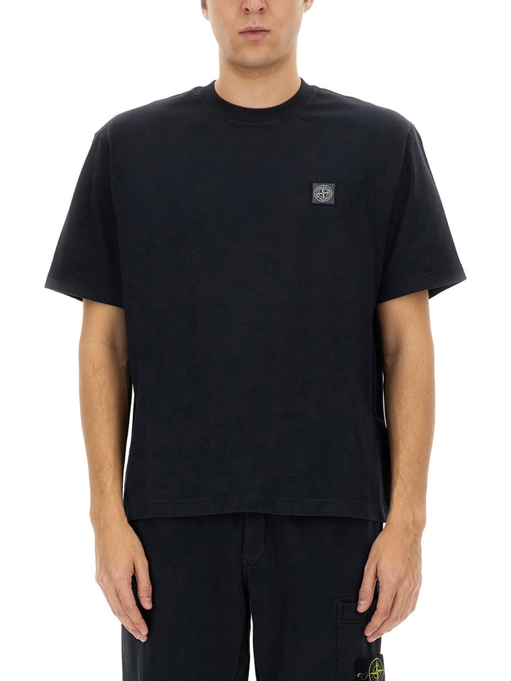 Stone Island T shirt - Blu | Wanan Luxury