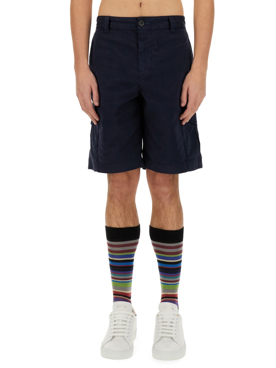 Ps Paul Smith Shorts - Blu | Wanan Luxury