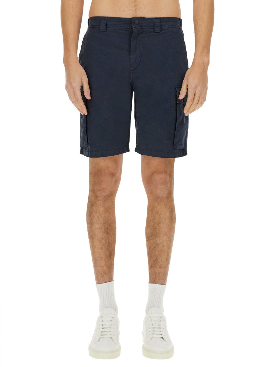 Woolrich Shorts - Blue | 891a7466a6ffeba4691f6b76390ecb6be9e6c545