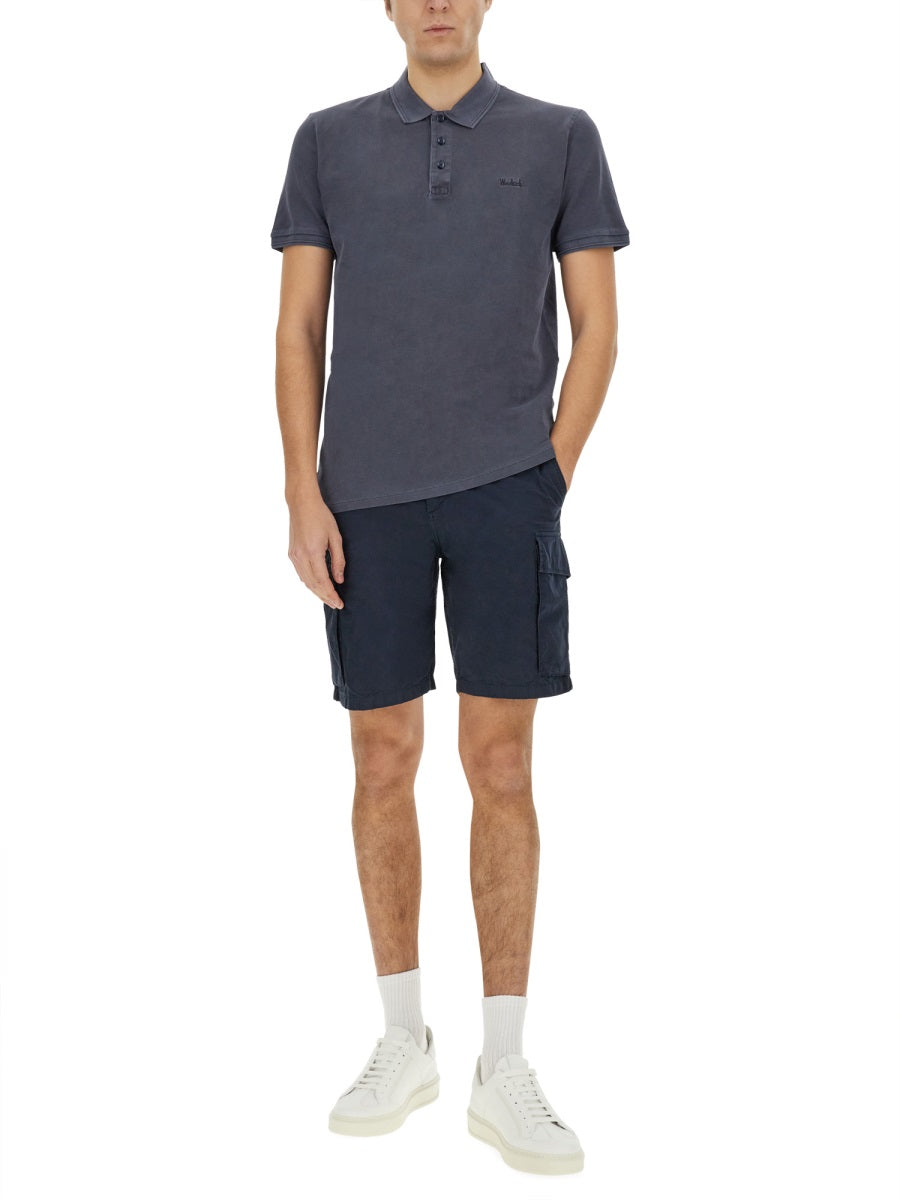 Woolrich Shorts - Blue | f9fb7ba547ad07c13beba464a278077c989292cb
