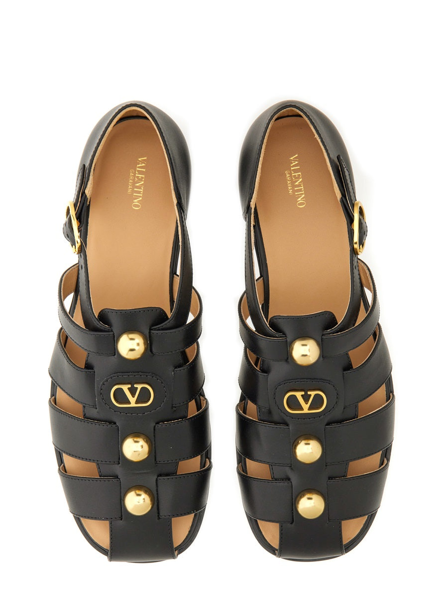 Valentino Garavani Sandali - Nero | Wanan Luxury