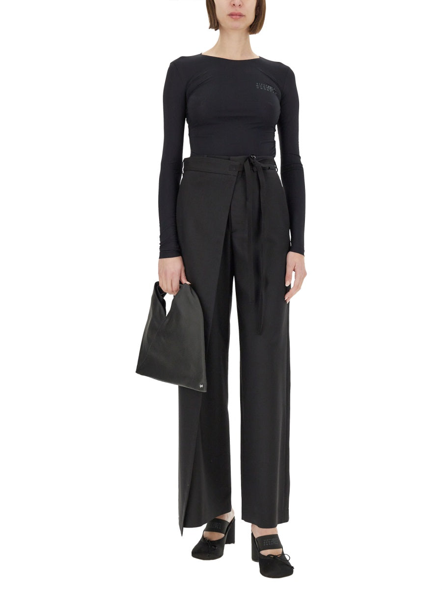 MM6 Maison Margiela Top - Nero | Wanan Luxury