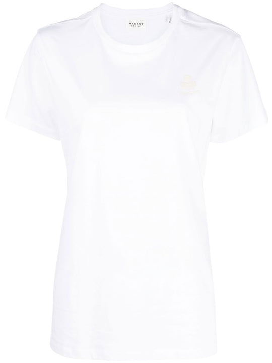 T-Shirt Aby In Cotone Con Logo Ricamato