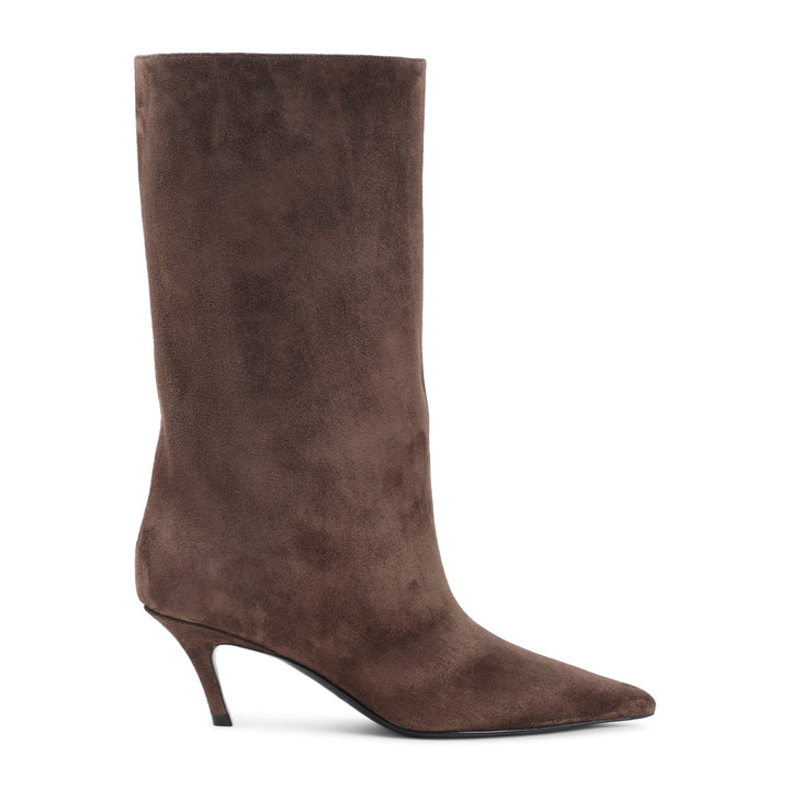 Amina Muaddi Boots - Marrone | 411fbae46ddbeecb2793ba4143f6c49b9b015b0e