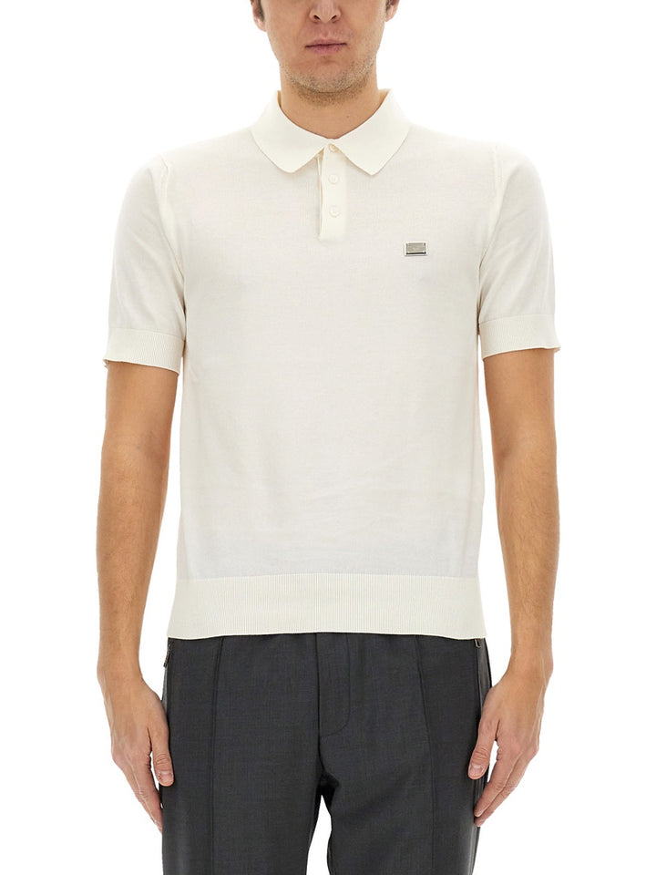 Dolce & Gabbana Polo - Bianco | Wanan Luxury