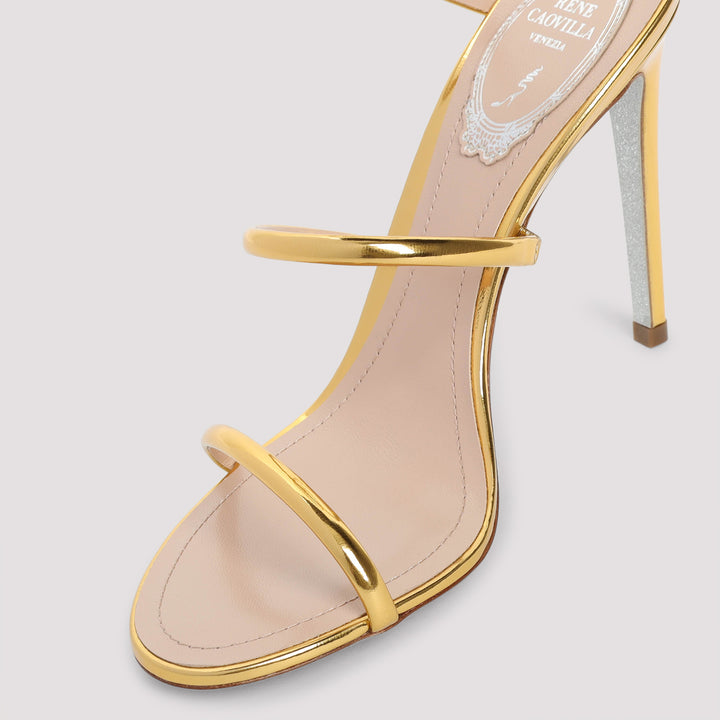 Rene` Caovilla Sandali - Metallic | 0fa04911e727edbb293d76c16e78d3aaca92277e