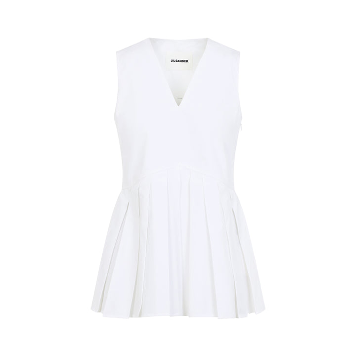 Jil Sander Top - Bianco | 52ae68aeecaac27c3bb5f623f48403409b3122e6