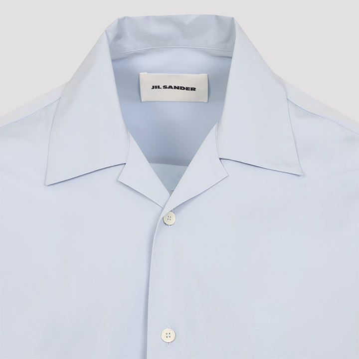 Jil Sander Shirts - Blu | 458be990f7eec9193eeb8507b4b0c580c91a685a