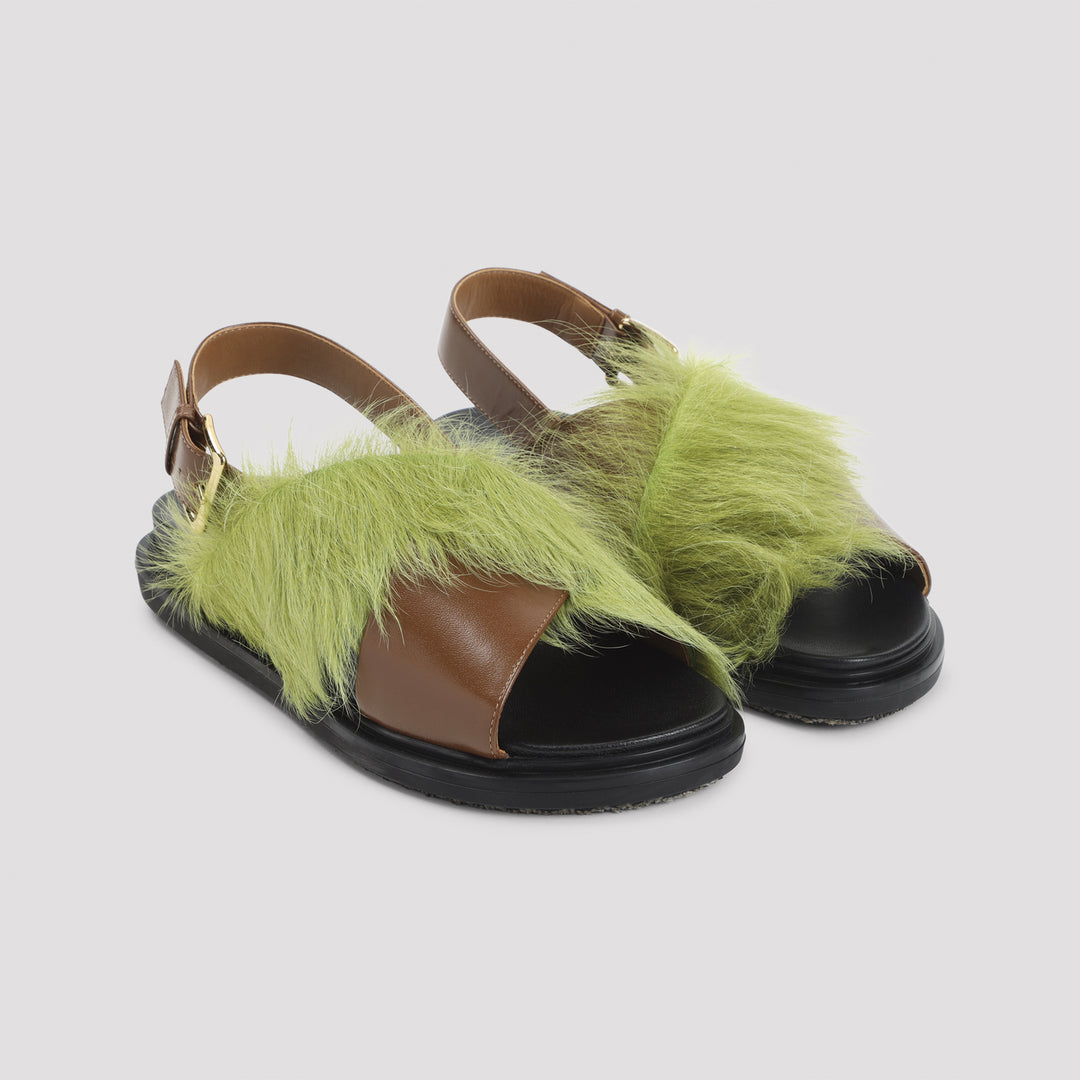 Marni Sandali - Marrone | 999324b618b0d04138a2a728369a48747eab01ec