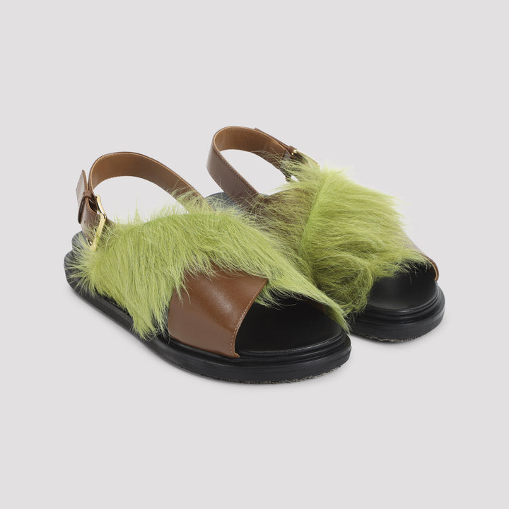 Marni Sandali - Marrone | 999324b618b0d04138a2a728369a48747eab01ec