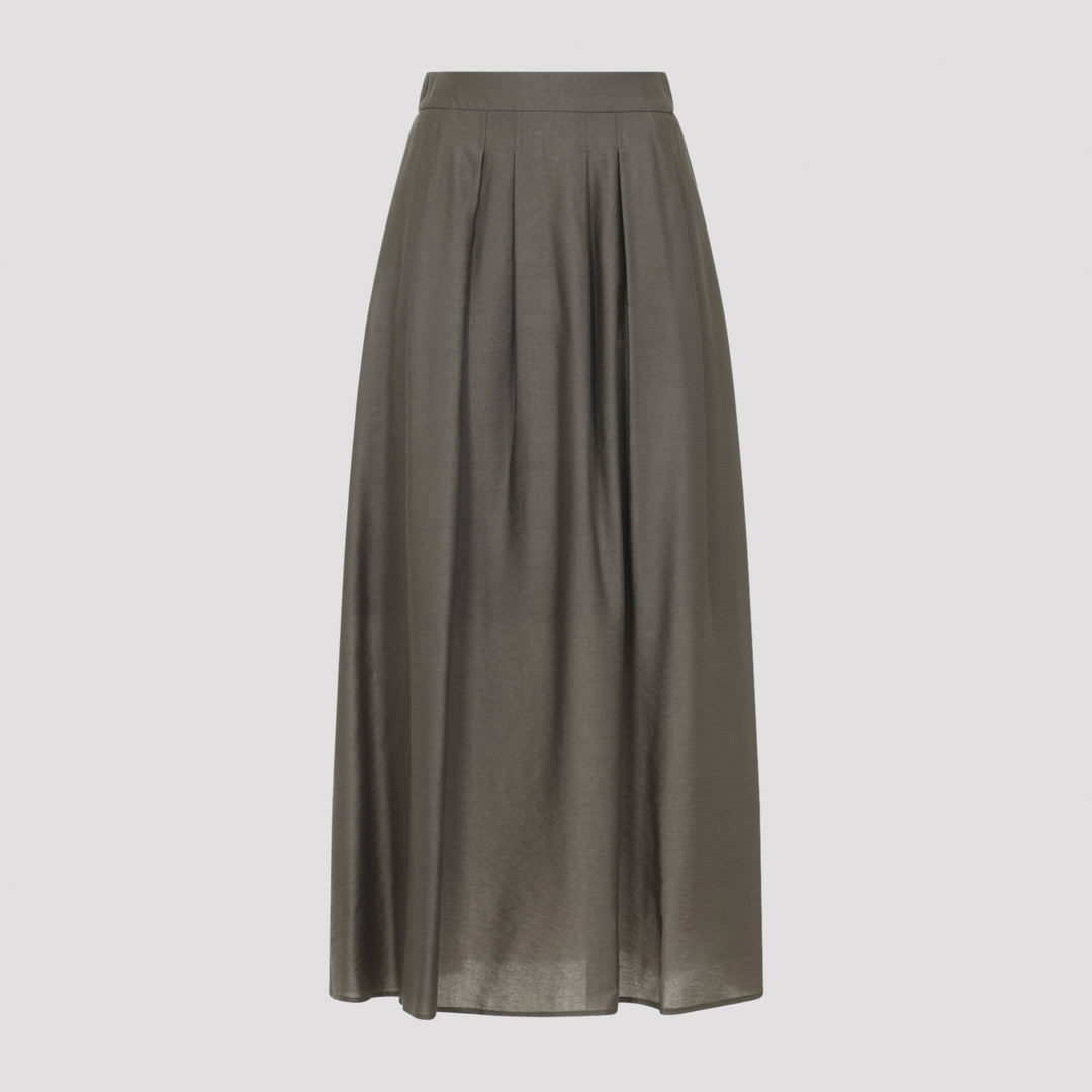 Peserico Midi skirts - Marrone | bf465d26952cdbd7b1bb071d10f4ab24dc4a3b69