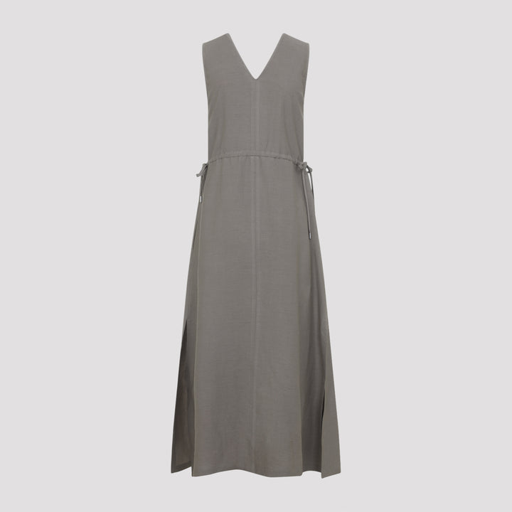 Peserico Midi dresses - Marrone | a44b371da498029bc7a49c941521892cb3b59f86