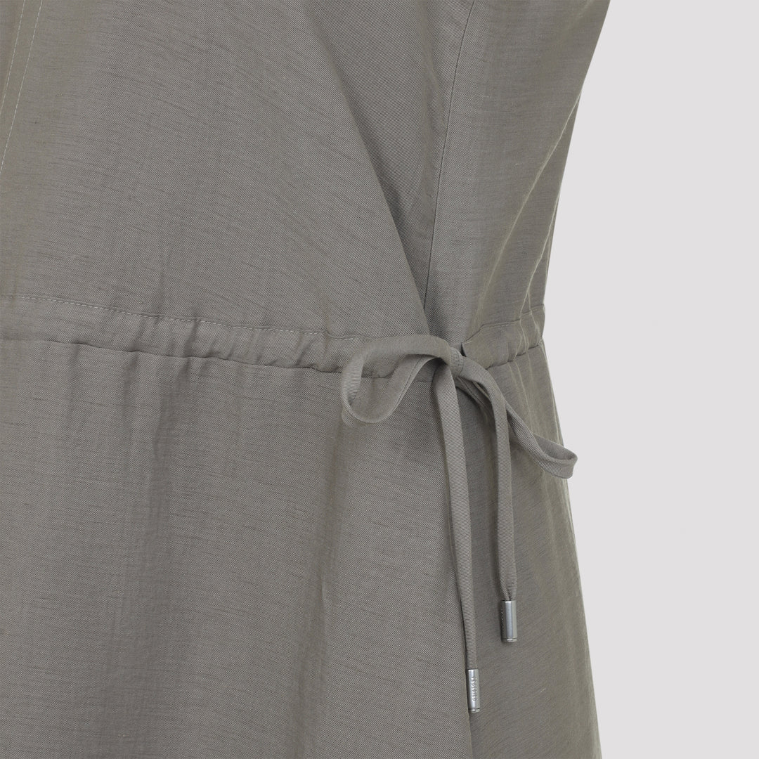 Peserico Midi dresses - Marrone | 690d445c5d9572bcc523ba3e6db875576814b5d2