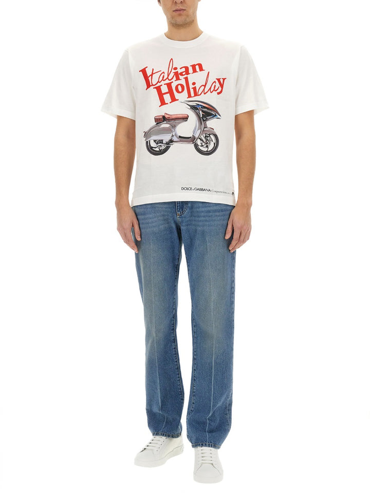 Dolce & Gabbana T shirt - Bianco | Wanan Luxury