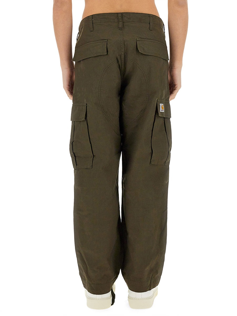Carhartt Wip Pantaloni - Verde | Wanan Luxury