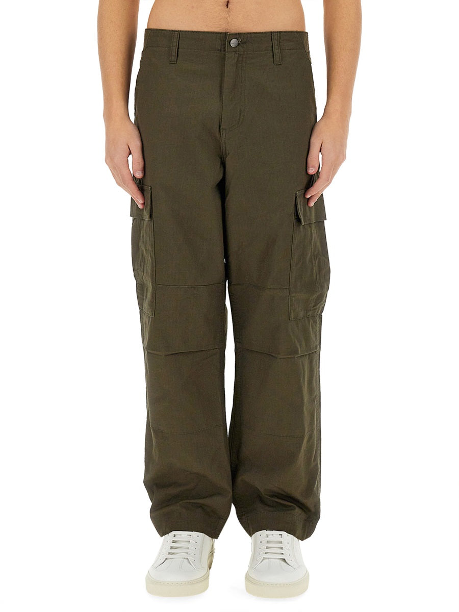 Carhartt Wip Pantaloni - Verde | Wanan Luxury