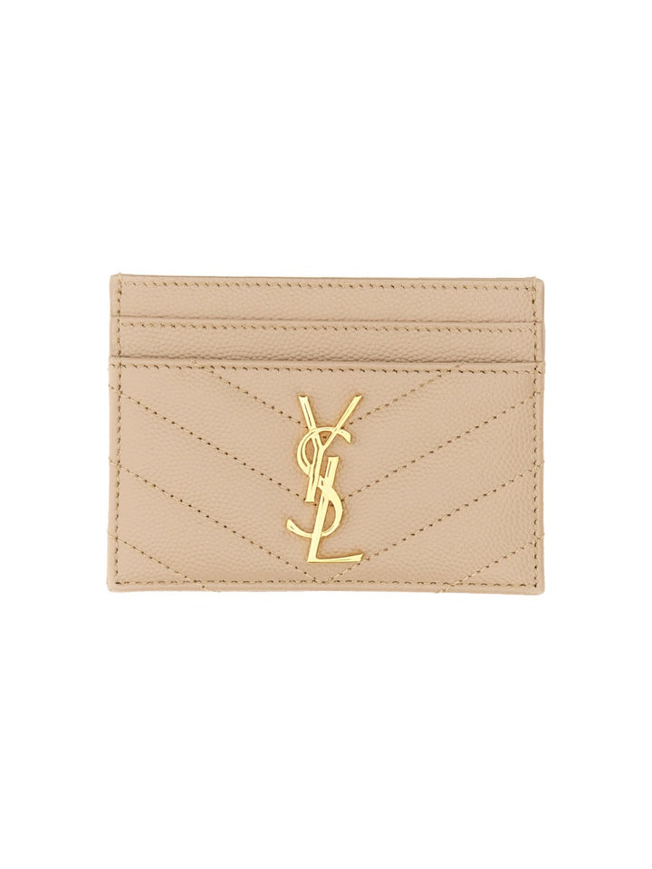 Saint Laurent Portafogli e Portacarte - Beige | Wanan Luxury