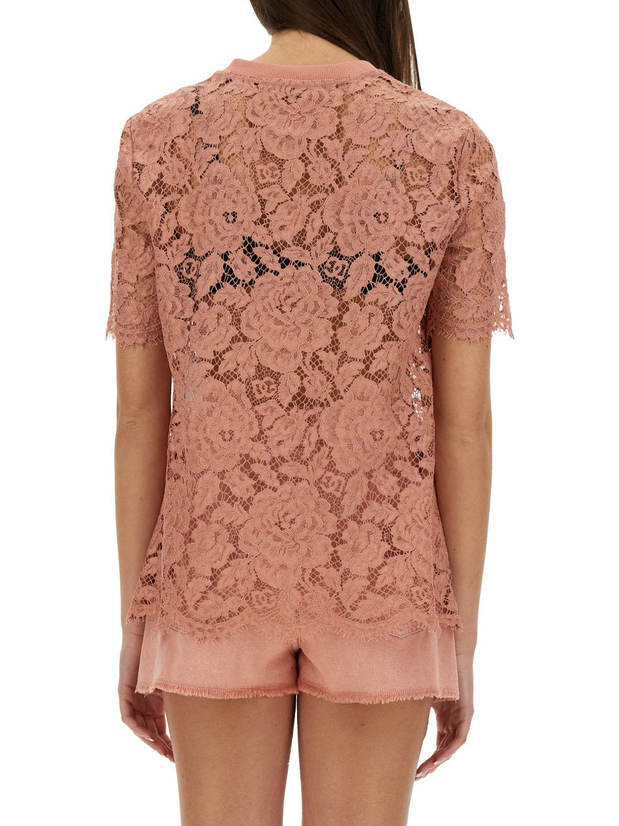 Dolce & Gabbana Top - Rosa | Wanan Luxury