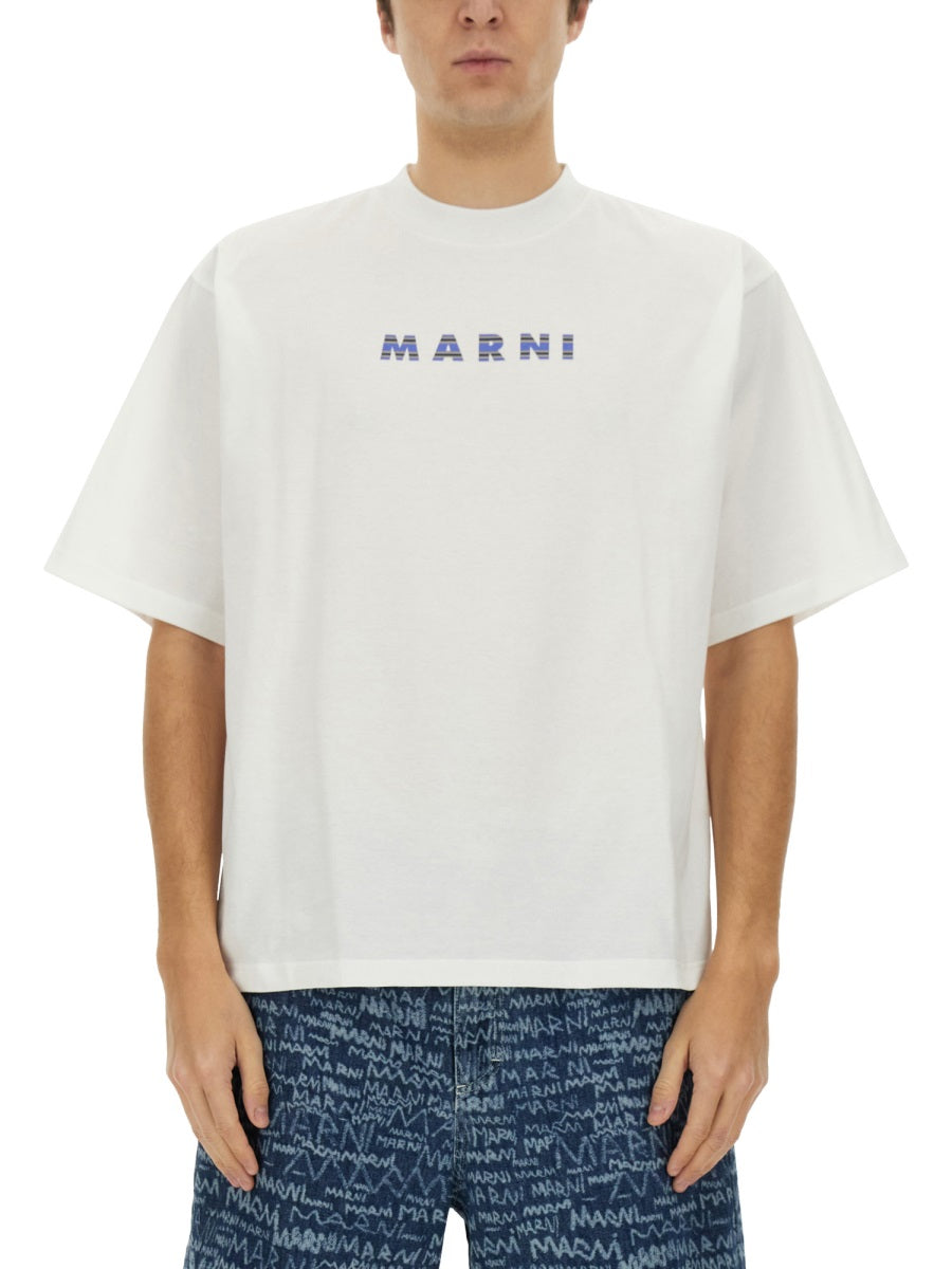 Marni T shirt - Bianco | Wanan Luxury