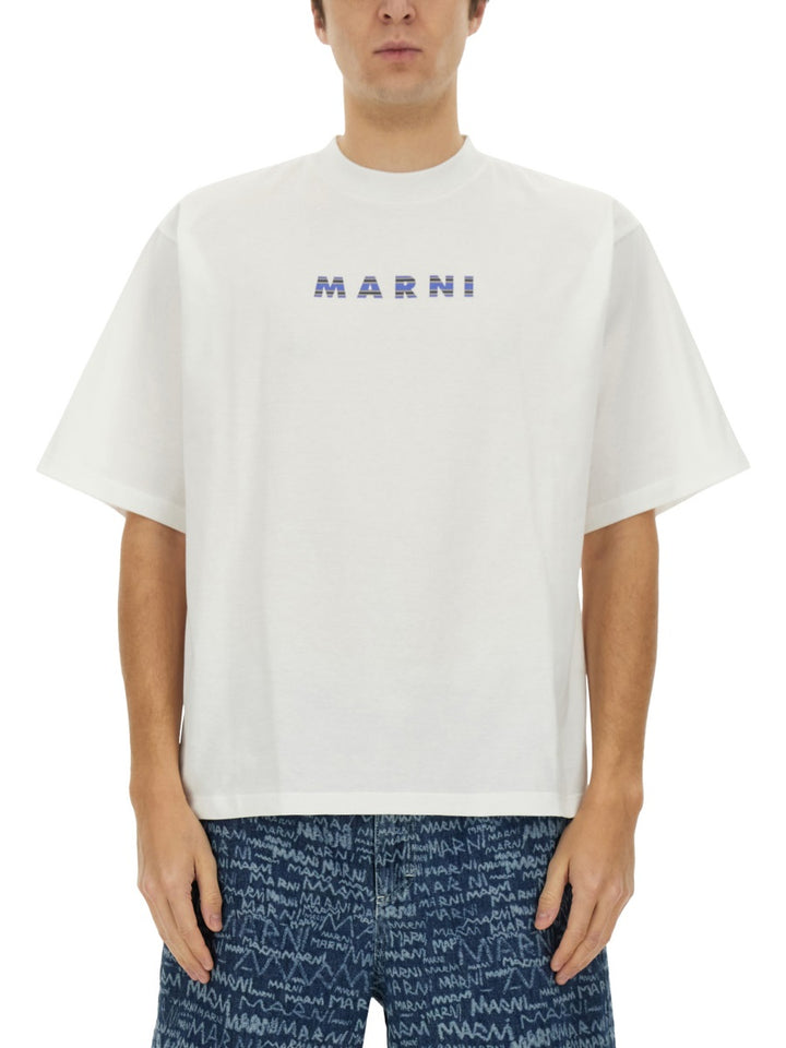 Marni T shirt - Bianco | Wanan Luxury