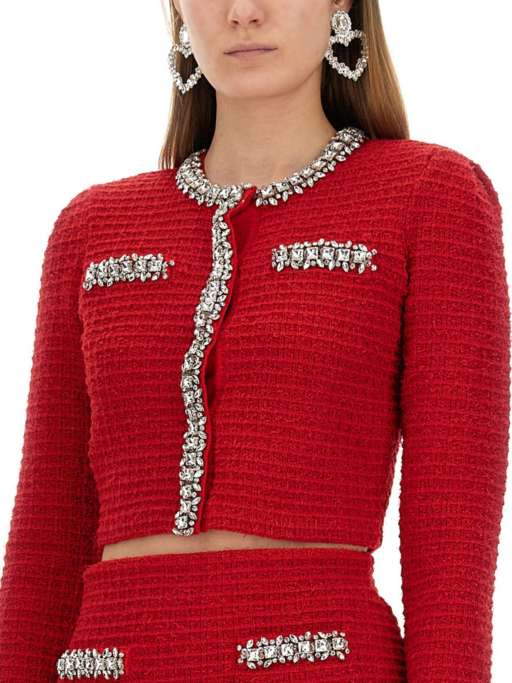 Self-Portrait Giacche - Rosso | Wanan Luxury