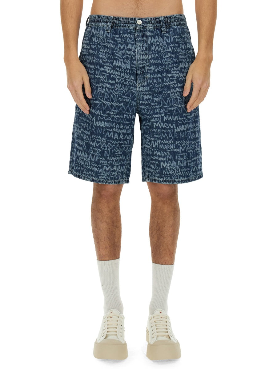 Marni Shorts - Blu | Wanan Luxury