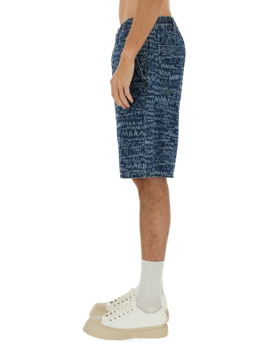 Marni Shorts - Blu | Wanan Luxury