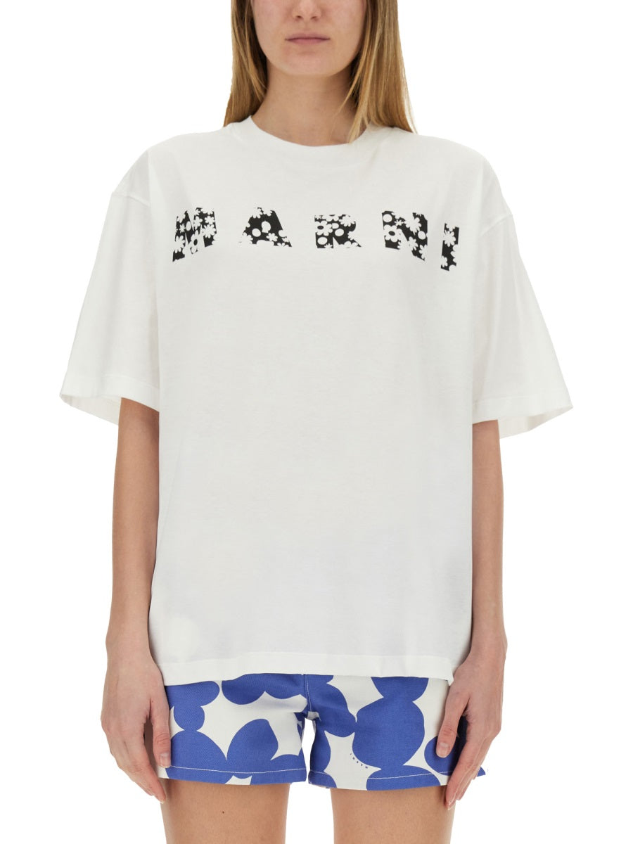 Marni T shirt - Bianco | Wanan Luxury