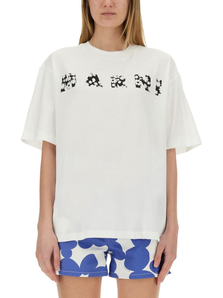 Marni T shirt - Bianco | Wanan Luxury
