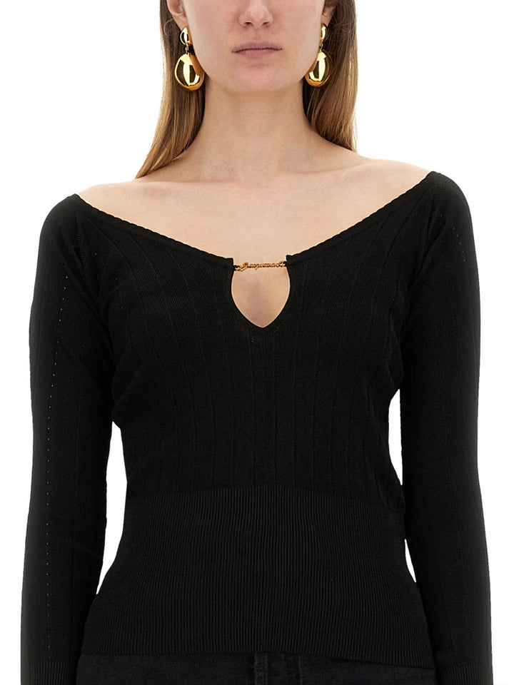 Jacquemus Top - Nero | Wanan Luxury