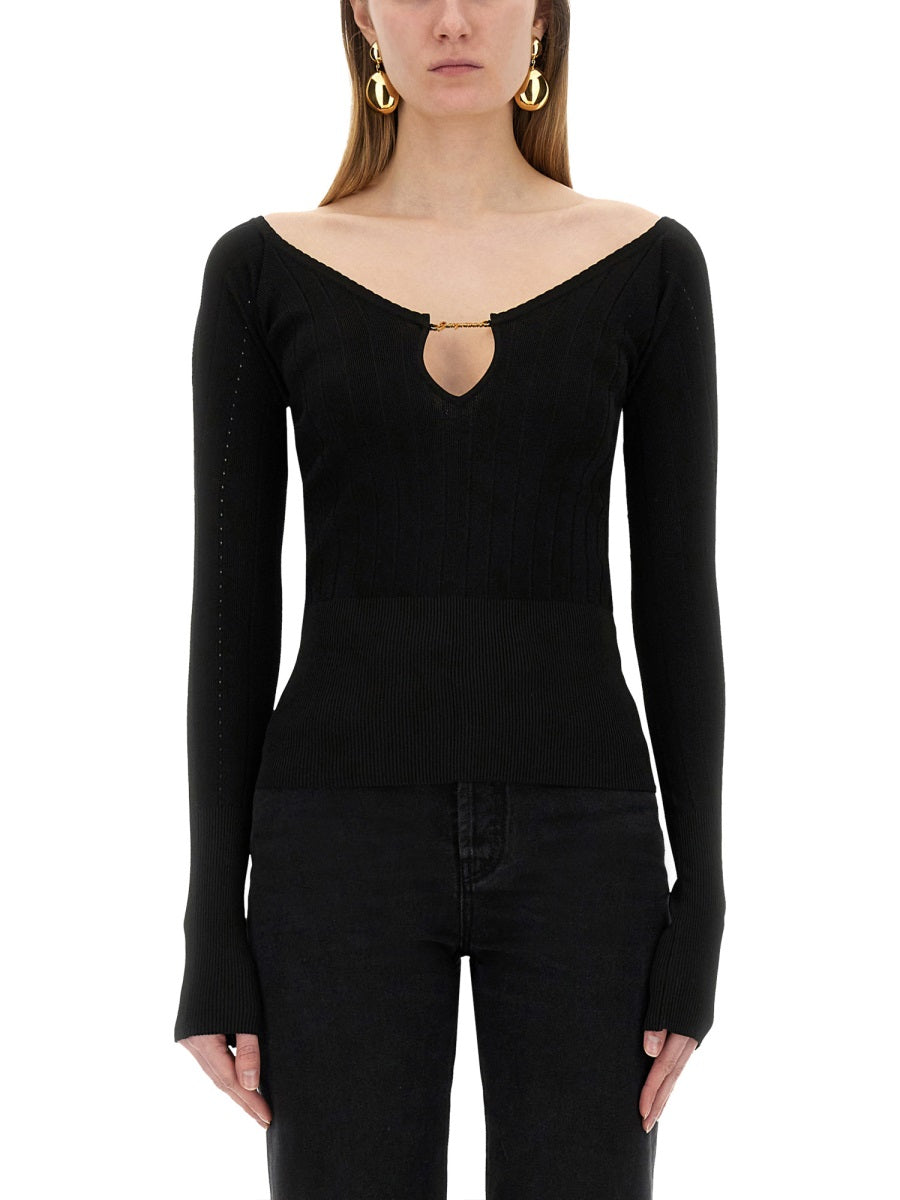 Jacquemus Top - Nero | Wanan Luxury