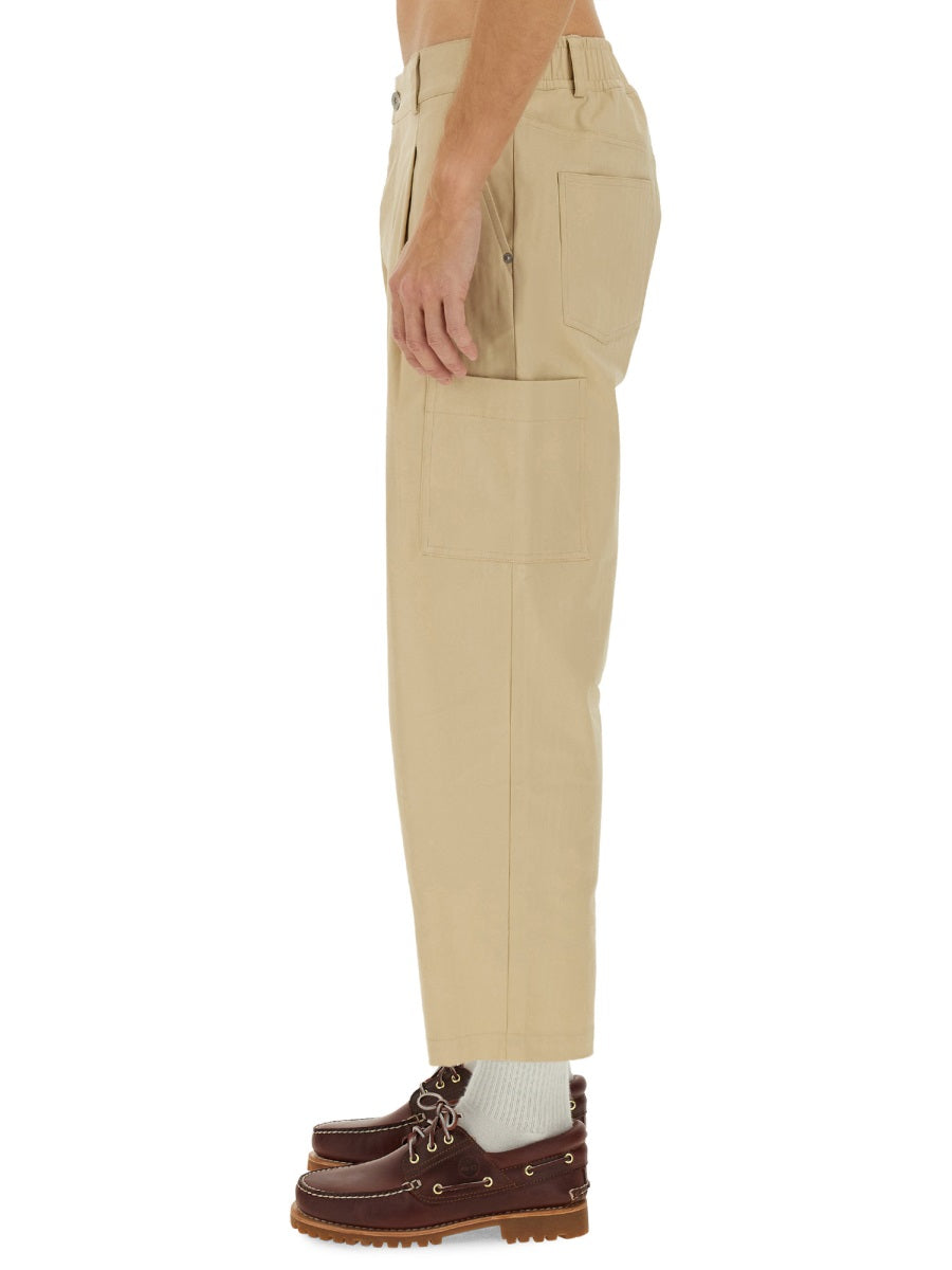 Drôle De Monsieur Pantaloni - Beige | Wanan Luxury