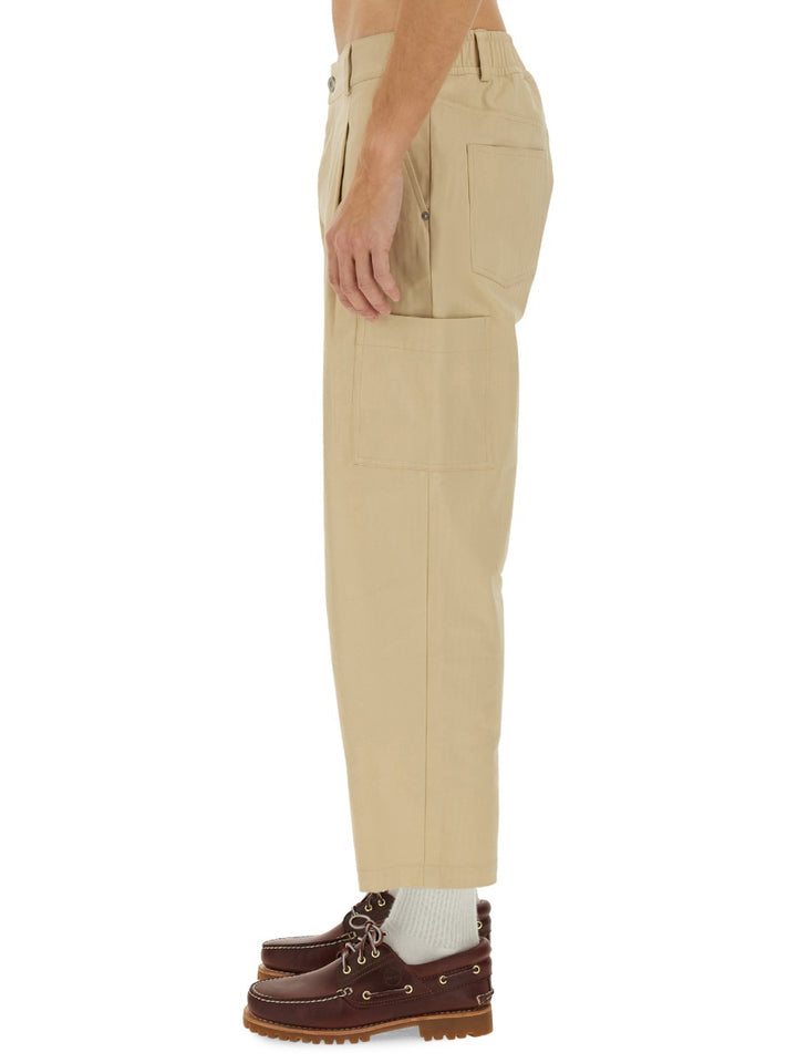 Drôle De Monsieur Pantaloni - Beige | Wanan Luxury
