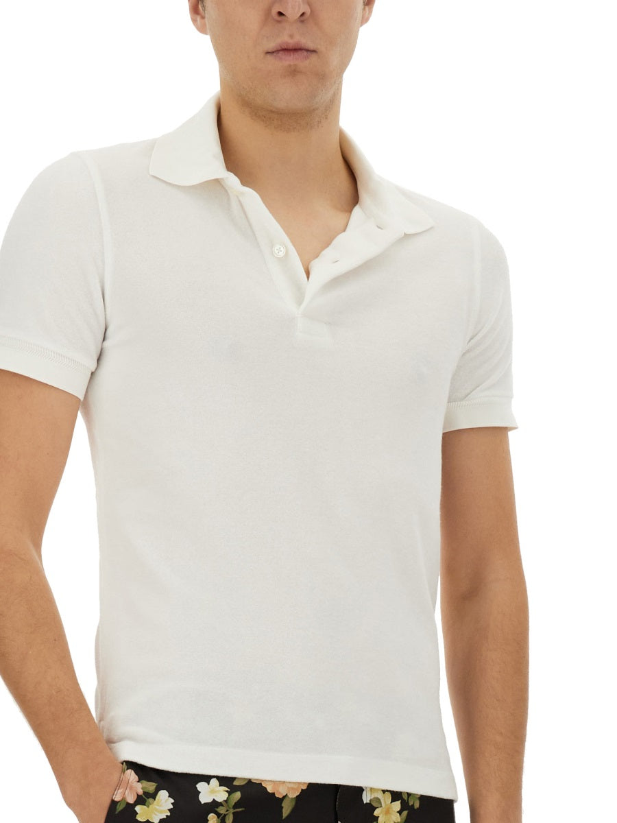 Tom Ford Polo - Bianco | Wanan Luxury