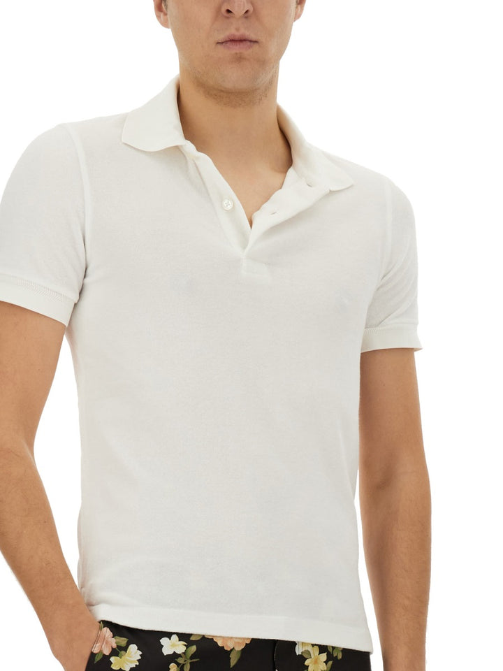 Tom Ford Polo - Bianco | Wanan Luxury