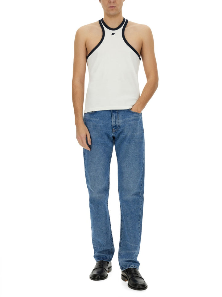 Courrèges Top - Bianco | Wanan Luxury