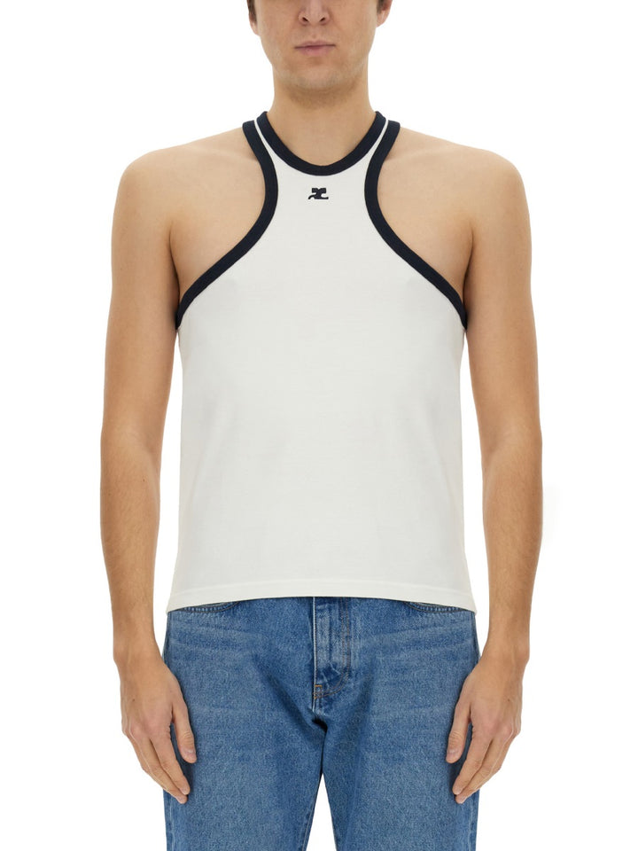 Courrèges Top - Bianco | Wanan Luxury