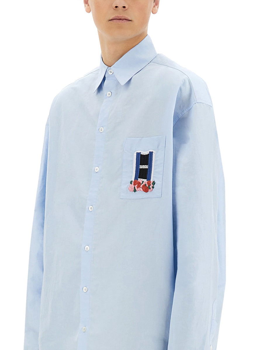 Jw Anderson Camicie - Azure | 52e1214240ad81b519a2b5d5b5a7cb1331646e99