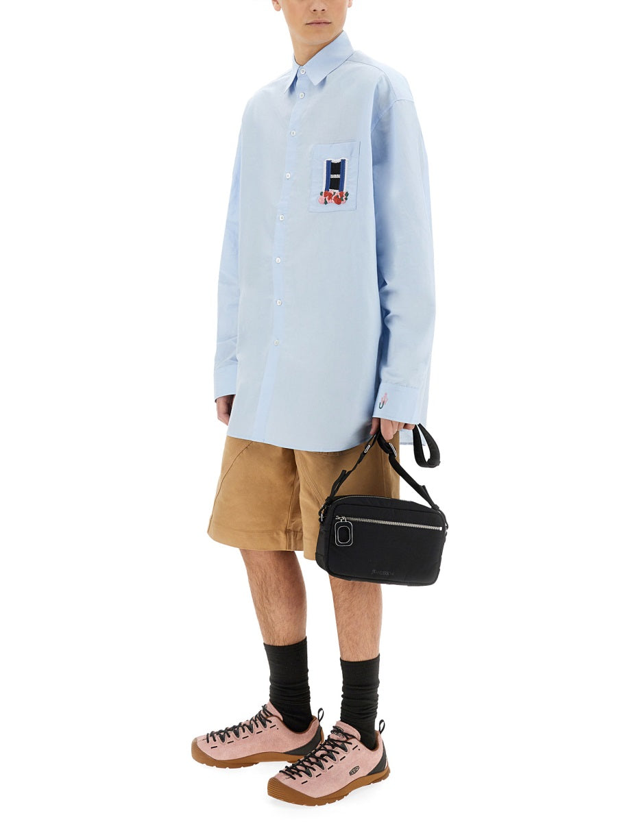 Jw Anderson Camicie - Azure | bf6b5848ec0531f747db566346e69521f622661e